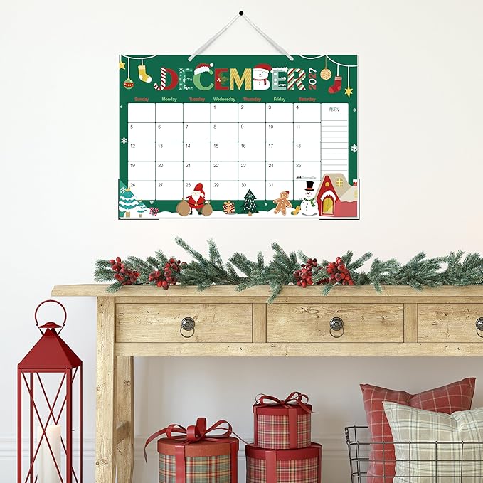 Guasslee Desk Calendar 2026-2027, 19-Month School Year Calendar, 2026 Jun. - 2027 Dec, 17"x11.5" Large Monthly Desk Planner with Corner Protectors, Ample Blocks ＆ Notes for Home Office