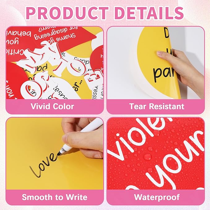 Valentine's Day Bulletin Board Valentine Classroom Decorations Healthy Relationship Cutouts with Borders DIY Floral Bulletin Board Set for Craft Projects School Home Office Wedding Wall Decor