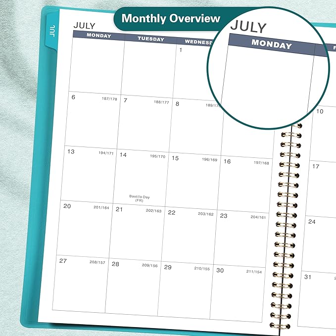 Appointment Book 2026-2027 - 53 Weeks Daily Planner 2026-2027, July 2026 - June 2027, 8.5" x 11" Daily Organizer, Appointment Planner with 15-Minute Increments