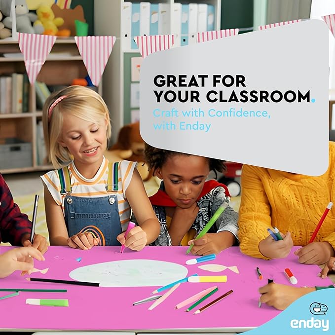 Emraw Poster Board Lightweight Craft Backing Boards for Presentations Office Sign Blank Painting Board Smooth Surface Poster Sheets for School Pack of 5 (Fluorescent Purple)