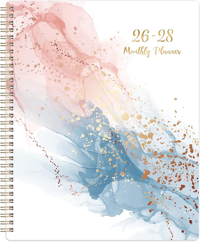 2026-2028 Monthly Planner - 2 Year Monthly Planner from July 2026 to June 2028, Calendar Planners with Tabs, Inner Pocket, 8.5'' x 11''