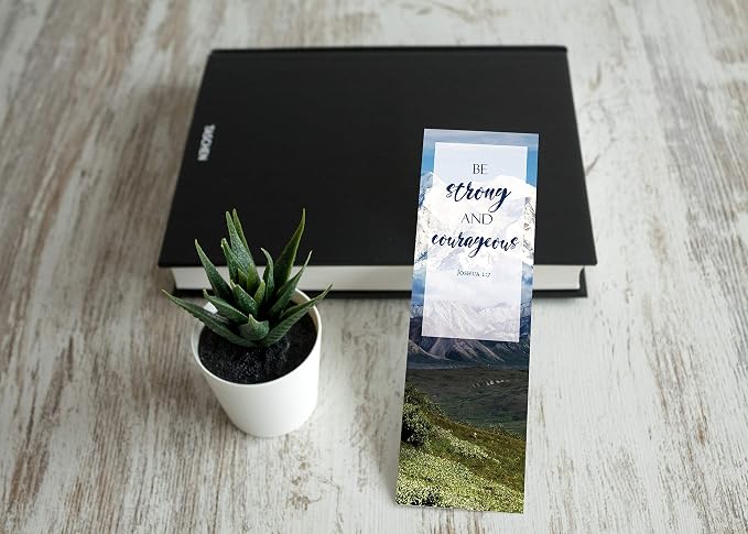Bible Verse Bookmarks with Full Scripture - Pack of 48