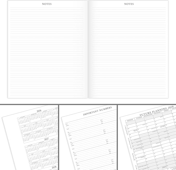 AT-A-GLANCE 2027 Monthly Padfolio Refill for 7029005, 13-Month Jan-Jan, 9" x 11", Executive (709091027)