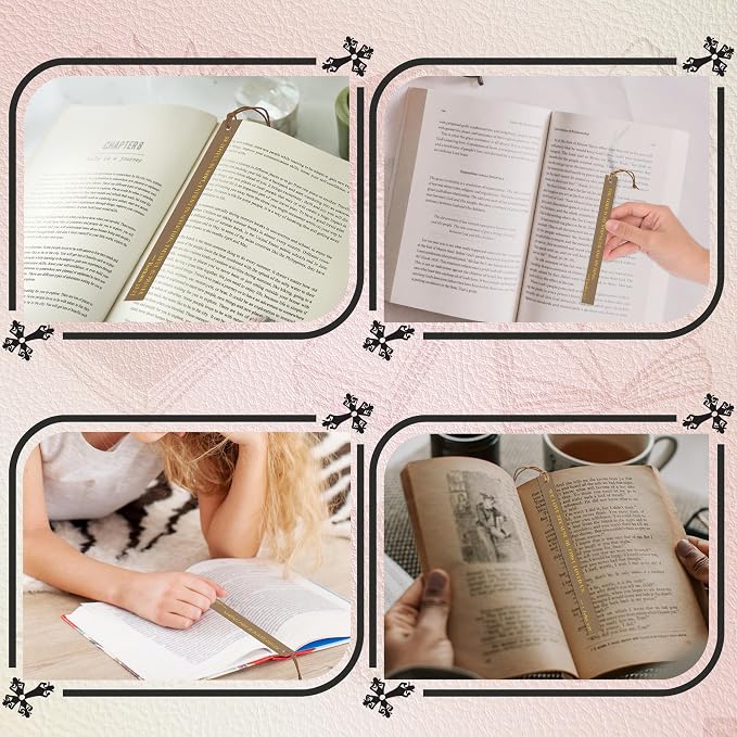 20PCS Leather Bookmark Bible Bookmarks for Reading Women Men Teacher Book Lovers Gifts, Cute Page Markers Book Marks Religious Christian Bookmarks Inspirational Bible Verse Scripture (Dark Brown-1)