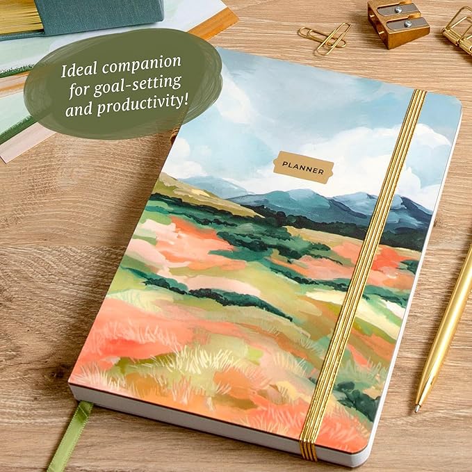 1Canoe2 Clio Petite Mini Undated Planner Weekly and Monthly, Blank Dateless Planner, Calendar Monthly Planners, Cute Aesthetic Planners Undated