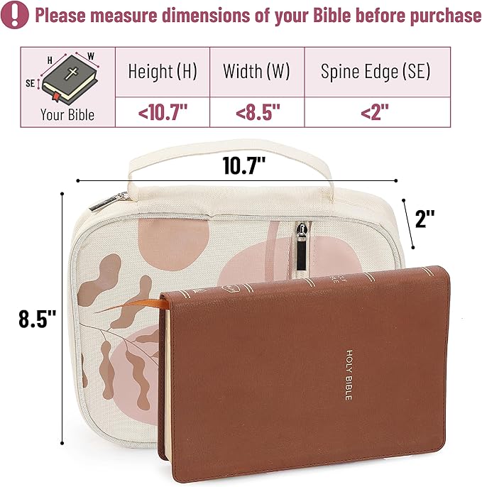 Mr. Pen- Bible Cover Case for Women, Large Bag with Durable Handle, 24-pcs Bible Journaling Kit & Study Supplies with No Bleed Highlighters and Pens, Christian Gift for Women, Mothers Day Gift