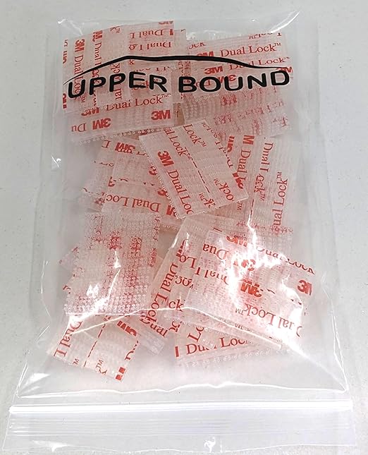50 Pieces EZ Pass Mounting Strips 3M Dual Lock Tape Strips for EZ Pass I-Pass SunPass Toll Tag