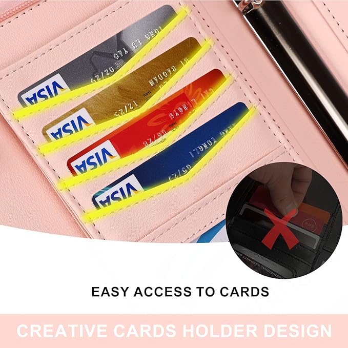 Leathario Portfolio Binder, Includes 5 Folder Index Dividers, 13 Inch Tablets Organizer with Handle, Vegan Leather A4 Padfolio, Multi-Pocket Notepad Business Planner Professional Document