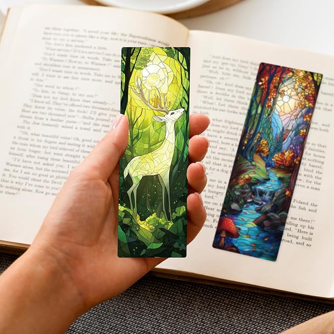 Fantasy Bookmark Bulk Gifts - 100 Pcs Personalized Paper Bookmarks for Women Book Lovers Novel Fans Dark Romance Merch Vintage Art Reading Accessories Bookish Gift for Birthday Christmas