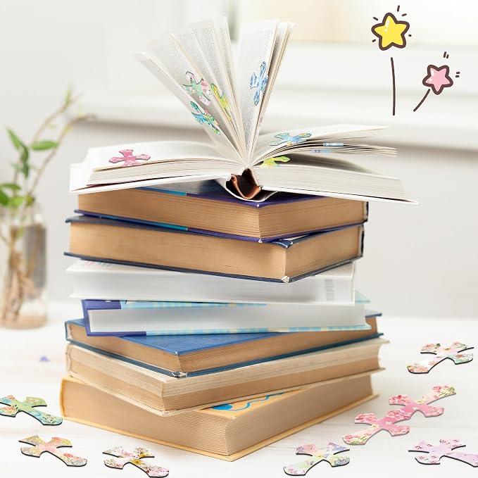 25Pack Magnetic Bookmarks Christian Bookmarks Bulk Cross Bible Bookmark for Reading Women Men Kids Teacher Book Lovers Gifts, Religious Magnet Bookmark Clips Cute Personalized Book Markers (Flower)