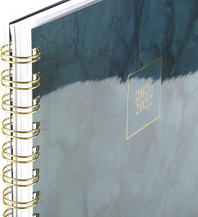 Cambridge Planner 2026-2027 Weekly & Monthly Academic 12-Month July-June, 8-1/2" x 11", Tundra (1798-905A)
