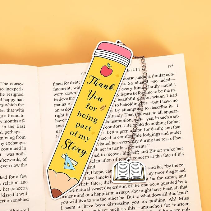 Teacher Appreciation Bookmark Gifts for Women Men, Retirement Gift for Teacher, Back to School Gifts for Teachers, End of Year Thank You Gift Bulk for Teachers from Students, Graduation Teacher's Day