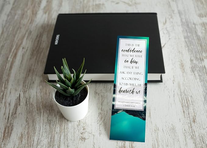 Be Not Afraid Bible Verse Bookmarks - Pack of 48