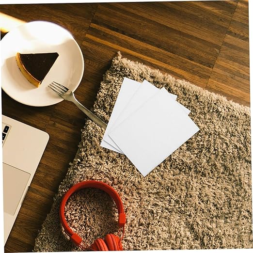 12pairs Self-Adhesive Hook and Strips and Versatile Tape for Home Carpets and Crafting Easy to Install White