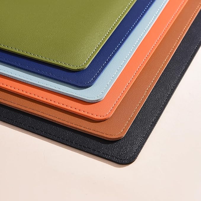 Enyuwlcm PU Leather A4 File Folder Zipper Document Holder Envelope Folder Case for Receipt Contract (1, Orange)