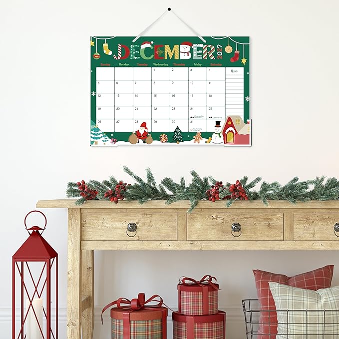 Guasslee Desk Calendar 2026-2029,36 Months Calendar Runs from 2026 Jun. to 2029 May, 17"x11.5" Monthly Desktop/Wall Planner with Thick Paper and Notes for Home School & Office
