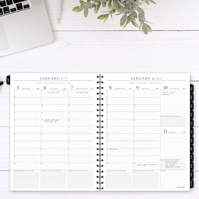 AT-A-GLANCE 2026 Weekly Monthly Refill for 70-NX81, 8-1/4" x 11", Large, Executive (709111026)
