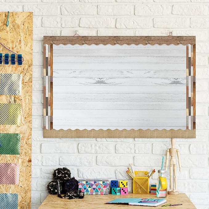 Skyygemm 6 Rolls Bulletin Board Paper Fade Resistant Colored Bulletin Board Paper Roll Bulk for Art Decor Drawing Craft Painting(4 x 12 ft,Wood Color)
