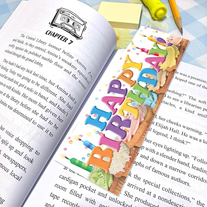 Edupress Happy Birthday Cupcakes Bookmark Awards (EP63024)
