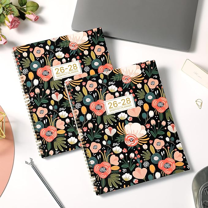 2026-2028 Monthly Planner - Monthly Planner from July 2026 to June 2028, 2026-2028 Planners 8.5" x 11", 2 Year Planners with Tabs, Back Pocket