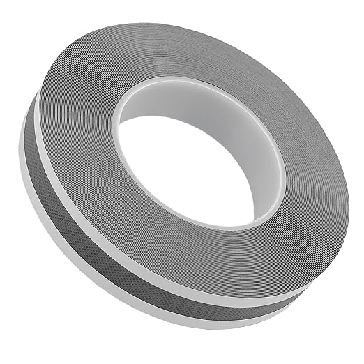 Pssopp Polycarbonate Panel Install Self Adhesive Tape, Water and Dust Proof Non Woven Fabric Solar Panel Mounting Tape for Home Office(25mm W 20m L)
