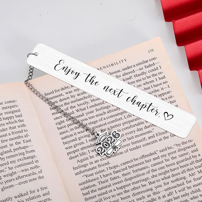 8th Grade Graduation Gifts for Girls Boys, 2026 Graduation Bookmark, Class of 2026 College Senior Night Gifts for Students, 5th 8th Grade High School Middle School Graduations Gift for Her Him