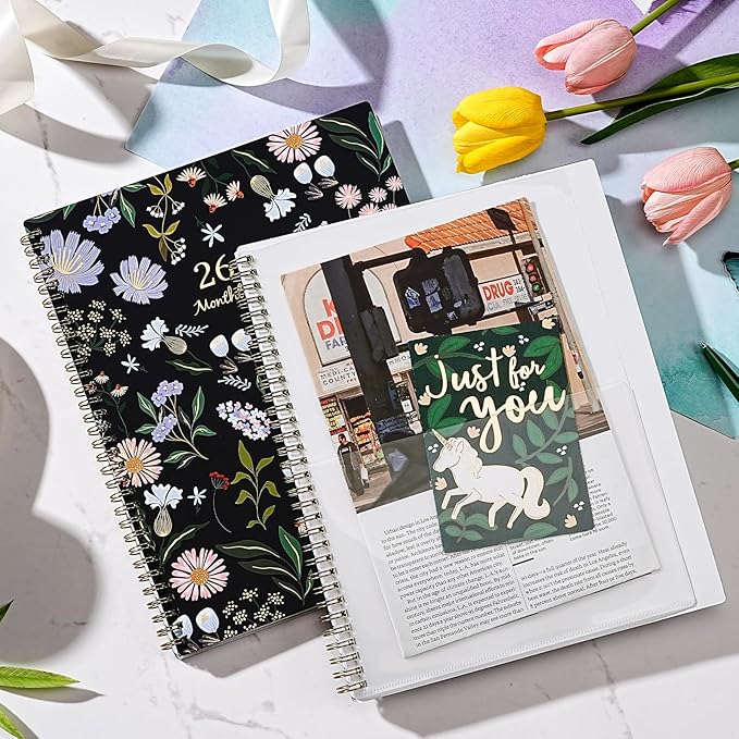 2026-2031 Monthly Planner - 5 Year Planner, July 2026 - June 2031, 9" x 11", 5 Year Calendar 2026-2031 Monthly Planners, Calendar Planners with 60 Months Tabs, Double-Side Pocket, Notes Pages