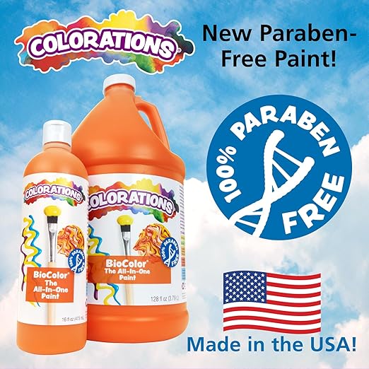 BioColor Paint, Metallic Red - 16 oz. (Item # MBIORE)
