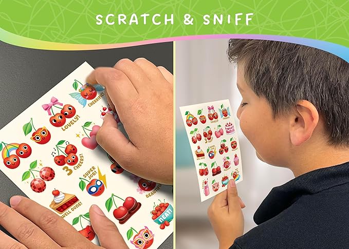 Teacher Created Resources Cherry Smelly Stickers (TCR9450)