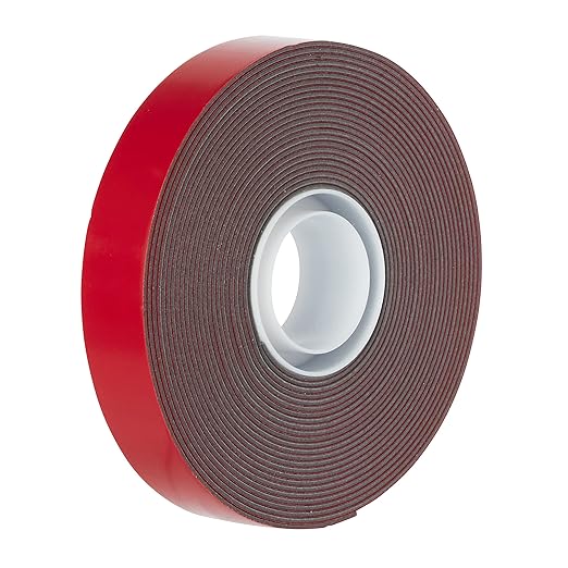 Scotch-Fix Double-Sided Extreme Exterior Mounting Tape - 1 Roll (19mm x 5m) - for Outdoor Extreme Use, Weather Resistant, Permanent Tape, 100% Adhesive, 3M Advanced Technology - Holds up to 13kg