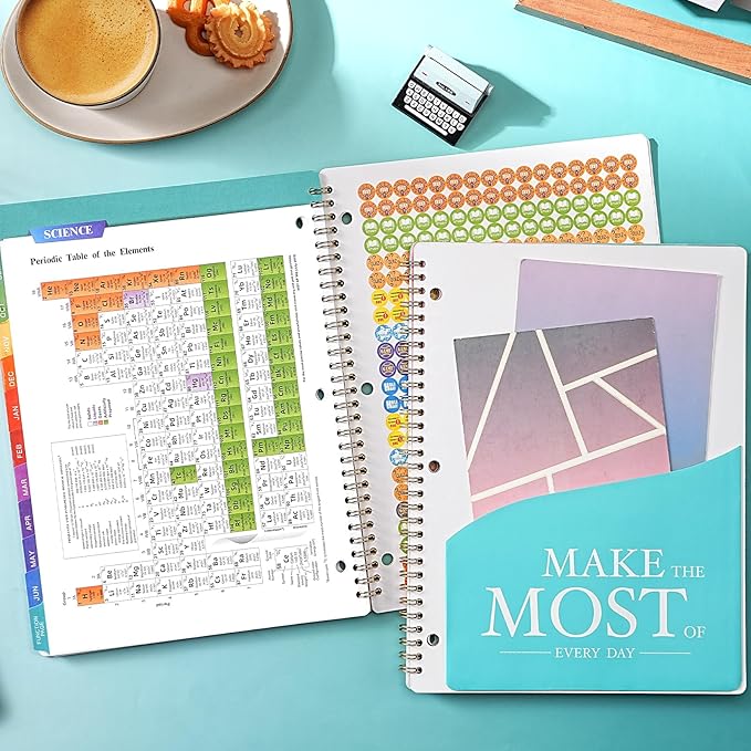 Student Planner 2026-2027 - School Planner 2026-2027, August 2026 - June 2027, 9" x 11", 26-27 Academic Planner Weekly and Monthly, Student Planners with Stickers, 3-Hole Punched, Monthly Tabs