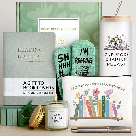 Book Lover Gifts for Women - Book Gifts for Book Lovers Bookish Gift Items - Reading Accessories Books Club Gift Readers Present for Bookworm Mom - Mothers Day Gifts