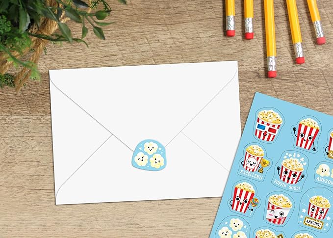 Teacher Created Resources Popcorn Smelly Stickers (TCR9454)