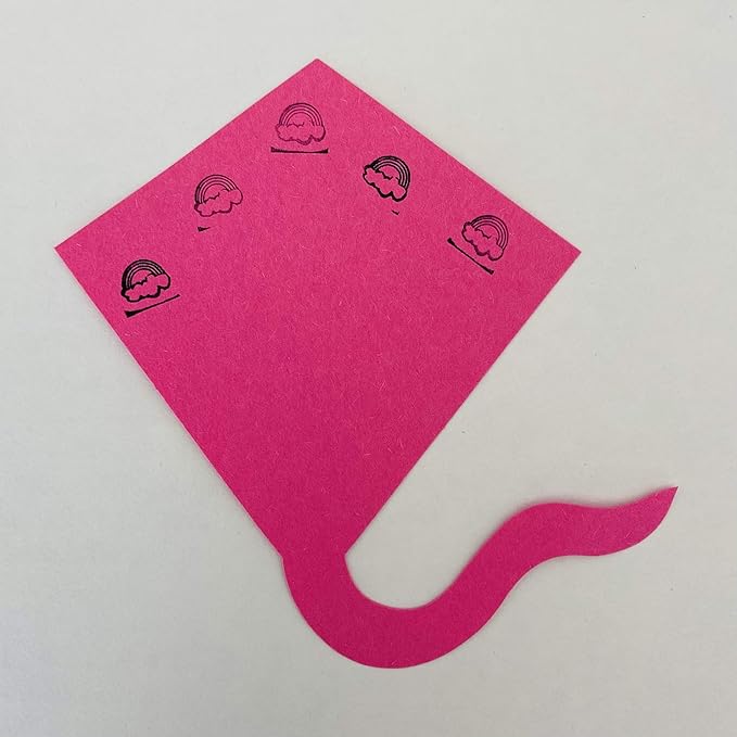 Rainbow Incentive Stamp- St. Patrick's Day DIY Crafts, Teacher Stamps for Grading - Cute Holiday Kids Stamp, Wooden/Rubber Peg Stamp for Students, Classroom, Homework, Holiday Grading and Crafts