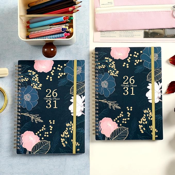 2026-2031 Monthly Planner - 5 Year Monthly Planner 2026-2031, July 2026 - June 2031, 6.4'' x 8.5", 5 Year Calendar, 60 Months Tabs, Pocket, Holidays, Notes Pages