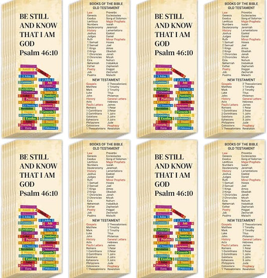 Bible Bookmarks Religious Valentines Christian Books of Bible Bible Verse Prayer Scripture Reading Jesus Loves You Bookmarks Gospel Tracts for Sunday School Office (Books of The Bible, 120)