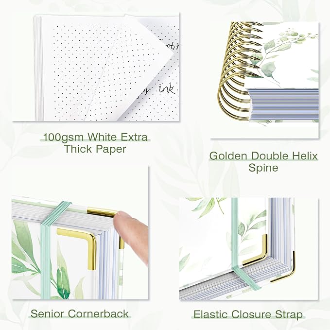 Ospelelf Budget Planner Budget Book with Bill Organizer and Expense Tracker 12 Month Undated Account Book to Take Control of Your Money Laef