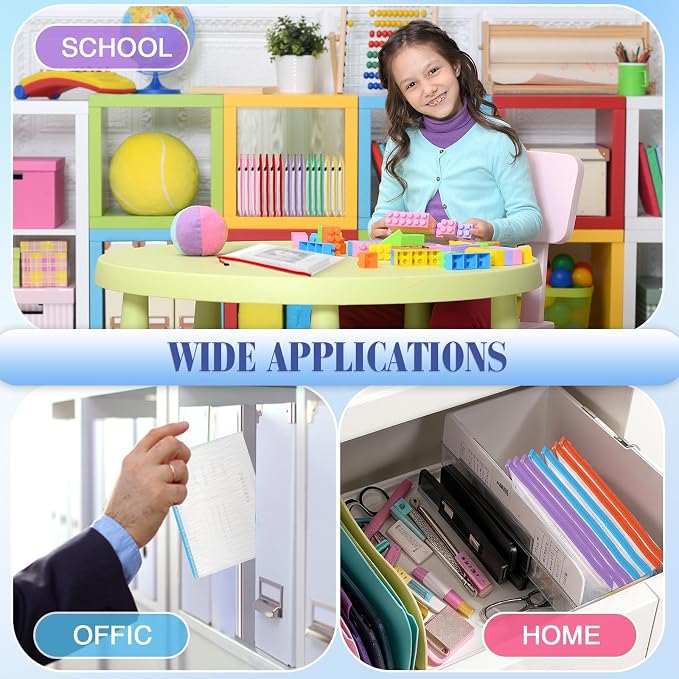 Jetec 32 Pcs Mesh Zipper Bags Toy Storage Bikini Organizer Bag Bolsas Para Guardar Trajes De Bano Waterproof Zipper Reusable Pouch Puzzle Multipurpose for Storage Office(Stylish Color,9 x 7 Inch)