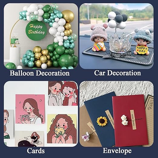 Adhesive Stick dots Two-Sided Sided Mounting Putty Stick Tack for Wall Hanging Crafts Balloons Festival Party Decorations,Clean Removable(1.2"*1.2"-150)