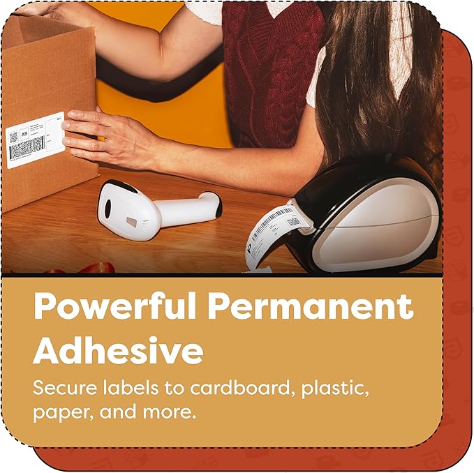 Aegis Adhesives - Replacement for DYMO 30252 (12 Rolls, 4200 Labels) 1 1/8" X 3 1/2" Direct Thermal Address Labels - Compatible with LabelWriter 450, 450 Turbo, 4XL Printers (NOT 550, 5XL)