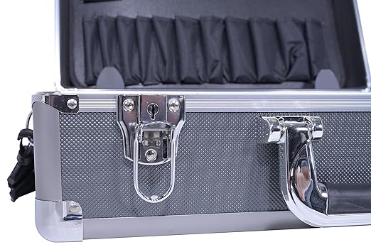 Vestil CASE-1813 Aluminum Carrying Case 18 In. x 14-1/2 In. Silver