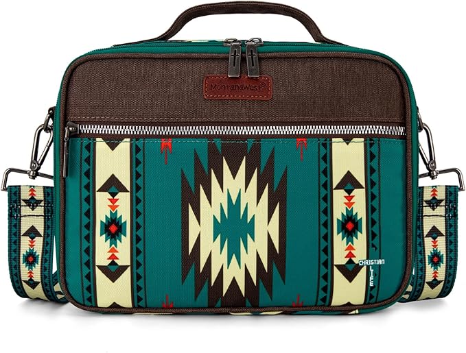 Montana West Bible Covers for Women Men with Leather Bookmark Carrying Book Case Church Bag Outdoor Bible Protective