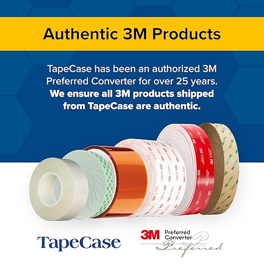 3M VHB Heavy Duty Mounting Tape 4910, Clear, 1 in width x 5 yd length (1 Roll)