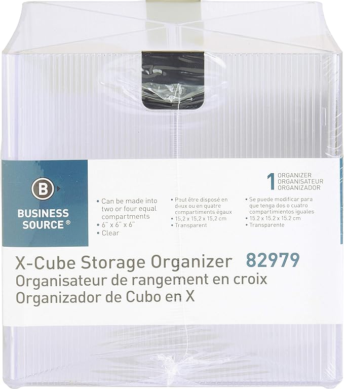 Business Source X-Cube Storage Organizer