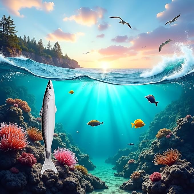 2Pcs Cute Marine Series Ballpoint Pen Fish Styling Pen Black,Ballpoint Pens Pens and Refills Pens and Refills,Writing and Correction Supplies