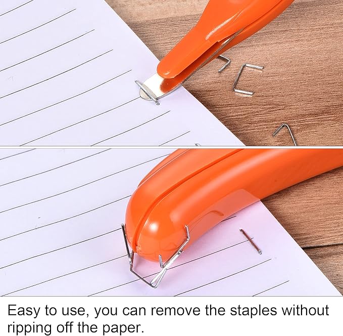 MECCANIXITY Staple Remover Tools, Magnetic Staplers Puller for Office Home Desktop Accessory, Multicolor Pack of 4