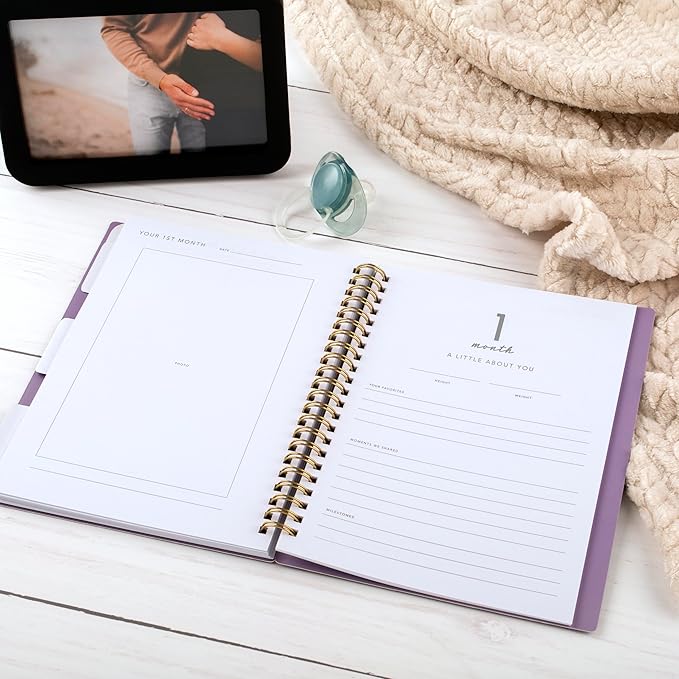Mead Moments Pregnancy Planner and Baby Journal,