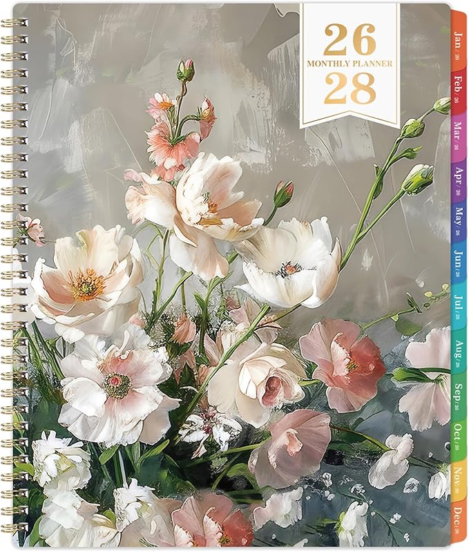 2026-2028 Monthly Planner - 3 Year Monthly Planner from Jan. 2026 to Dec. 2028, Calendar Planners with Colorful Tabs, Inner Pocket, 8.5'' x 11''