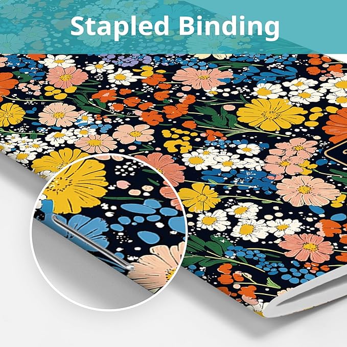 Pocket Calendar 2026-2027 for Purse, Two Year Monthly Planner Pocket Size, Jan 2026 to Dec 2027 Monthly Planner Small Size (6.5" x 3.5") - Colorful Blossoms