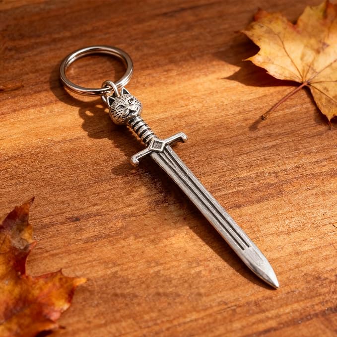 5 Pcs Silver Sword Bookmark, Mini Antique Swords Charms & Knife Bookmark, Zinc Alloy Mini Swords for Jewelry Making, Reading Bookmarks for Book Lovers